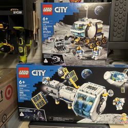 Lego City Lunar Space Station And Rover 