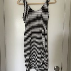 American Apparel Striped Body Con dress 