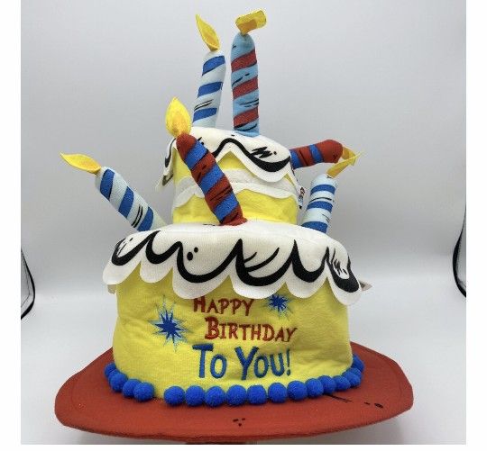 DR Seuss Birthday Party Hat