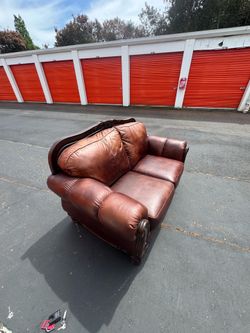 Ashley Furniture Brown Sofa & Loveseat