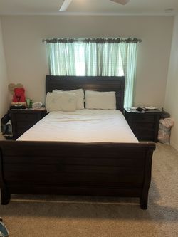 Queen Bedroom Set With Mattress