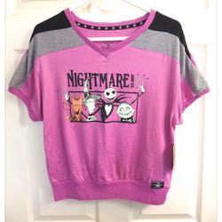 Disney ☠️ The Nightmare Before Christmas ☠️ Sleepwear Top XS 
(0-2) *NWT*