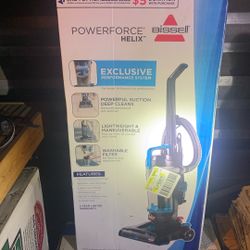 BISSELL POWERFORCE HELIX VACUUM CLEANER LIGHTWEIGHT & MANEUVERABLE WASHABLE FILTER NO NEED TO BUY REPLACEMENTS