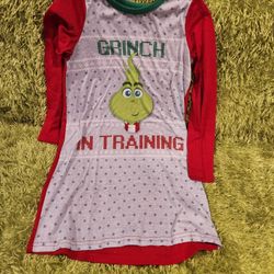 Girls Grinch Pjs