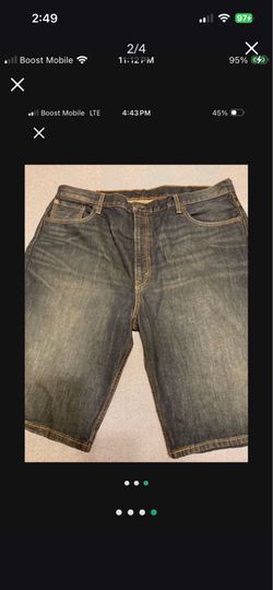 $25- each men’s Levi denim shorts