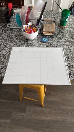 U Brands Monthly Dry Erase Calendar Board