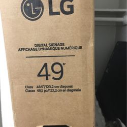 4x 49 Inch WebOS, Android, HDMI Connection Displays