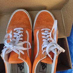 Vans Orange Size 10.5