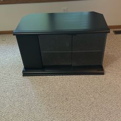 Free To A Good Home - Swivel TV Stand w/storage 22”Hx39”W16”D
