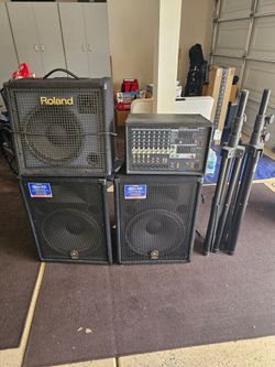 Yamaha & Roland commercial sound system
