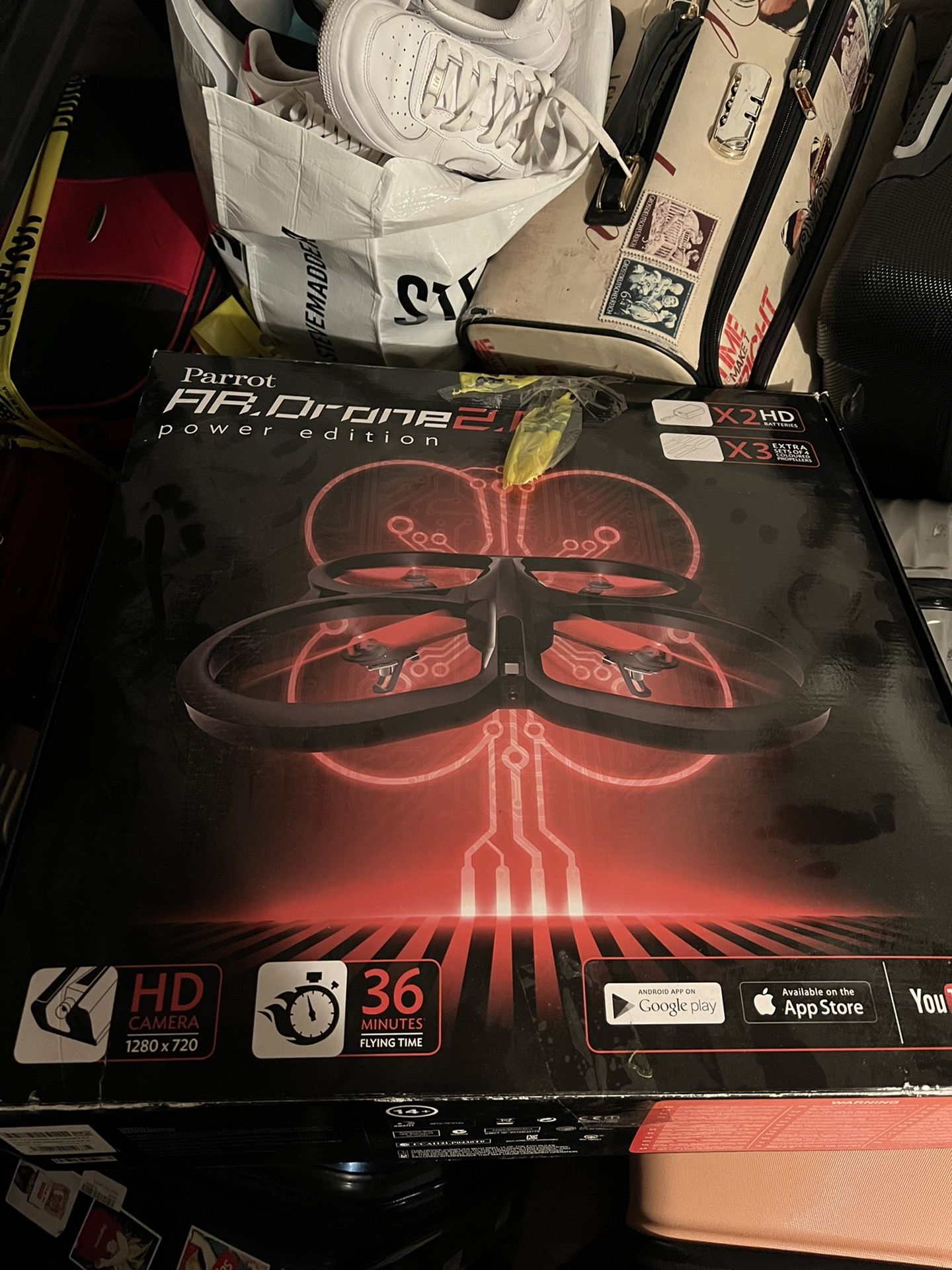 Flying Drone Parrot Ar Drone Power Edition Parrot Quadcopter Elite