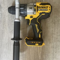 DEWALT XR POWER DETECT 1/2-in 20-volt Max Variable Speed Brushless Cordless Hammer Drill(Bare Tool)