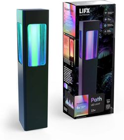 Lifx Black RGB Integrated LED Smart Wi-Fi Square Landscape Path Light