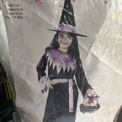 Girls Witch Costume