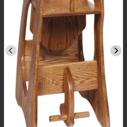 High Chair/horse Rocker /desk