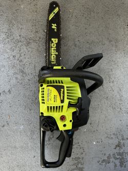 Poulan P3314 14 Inch Chainsaw Selling As Is Been Sitting