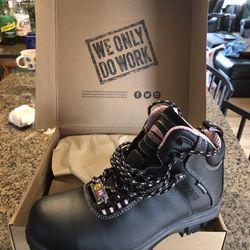 Women’s Steel Toe Work/Safety Boots Size 8M