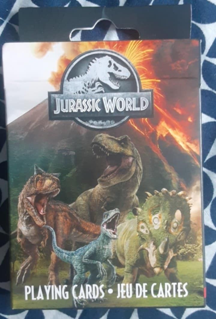 New Jurassic World Playing Cards