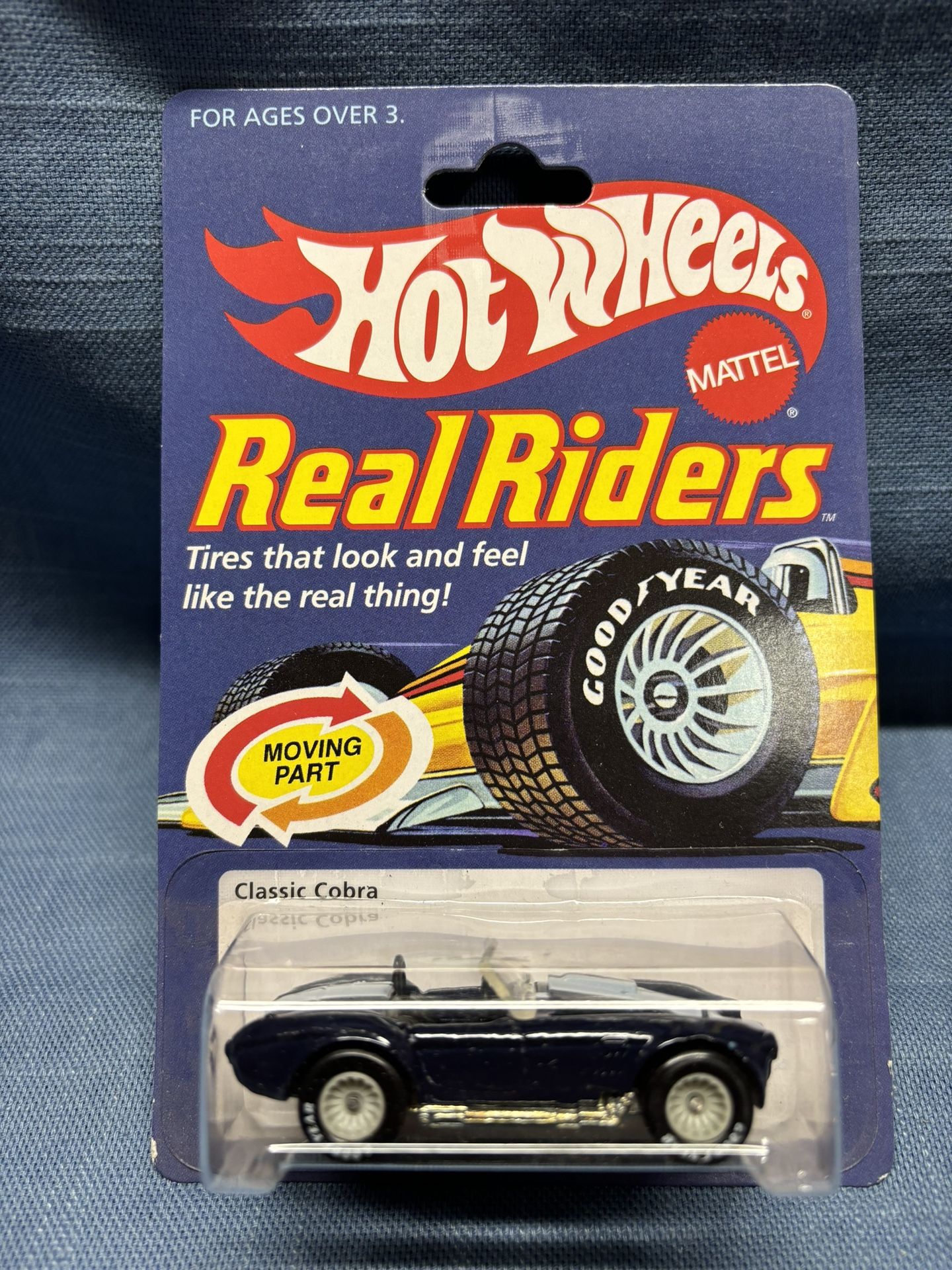 Hot Wheels “Classic Cobra” Teal Riders (1997) - New in Blister Pack! 