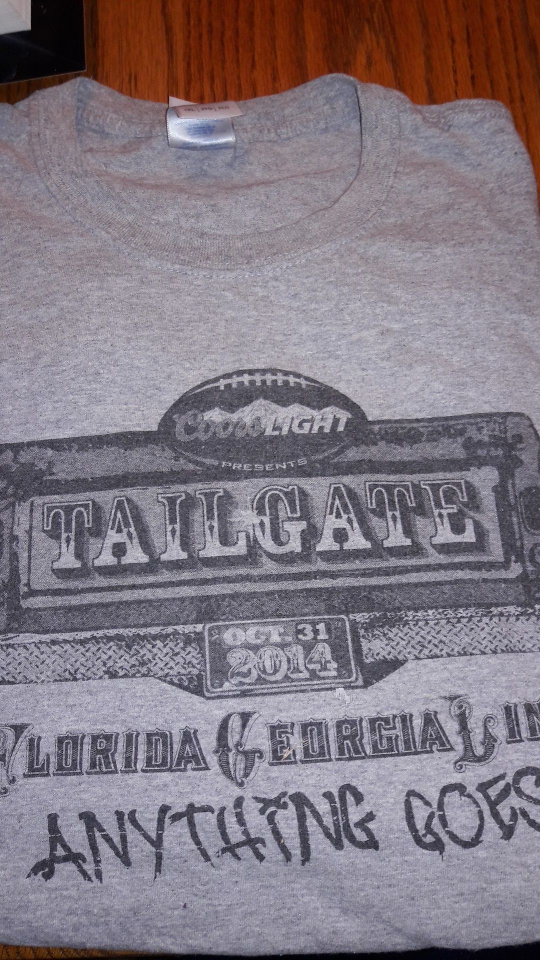 Florida Georgia Line 2014 Concert Shirt Anything Goes Tailgate