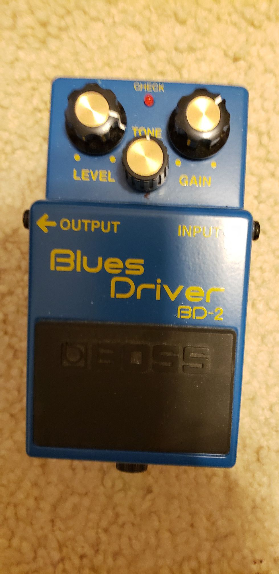 Boss blues driver pedal