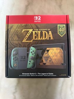 Nintendo Switch 2 Legend of Zelda 40th Anniversary Edition