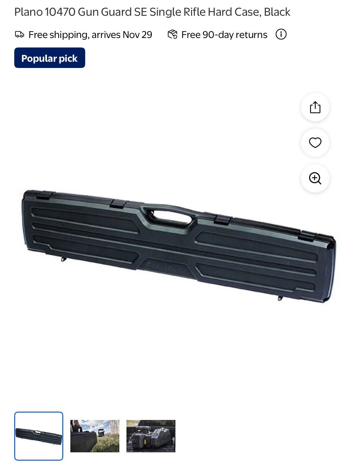 Plano Hard Rifle Case