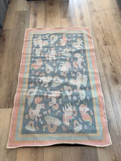 Ruggable unicorn rug 58”x36” washable