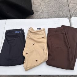 Polo Ralph Lauren And Levi’s Vintage Dress Pants 