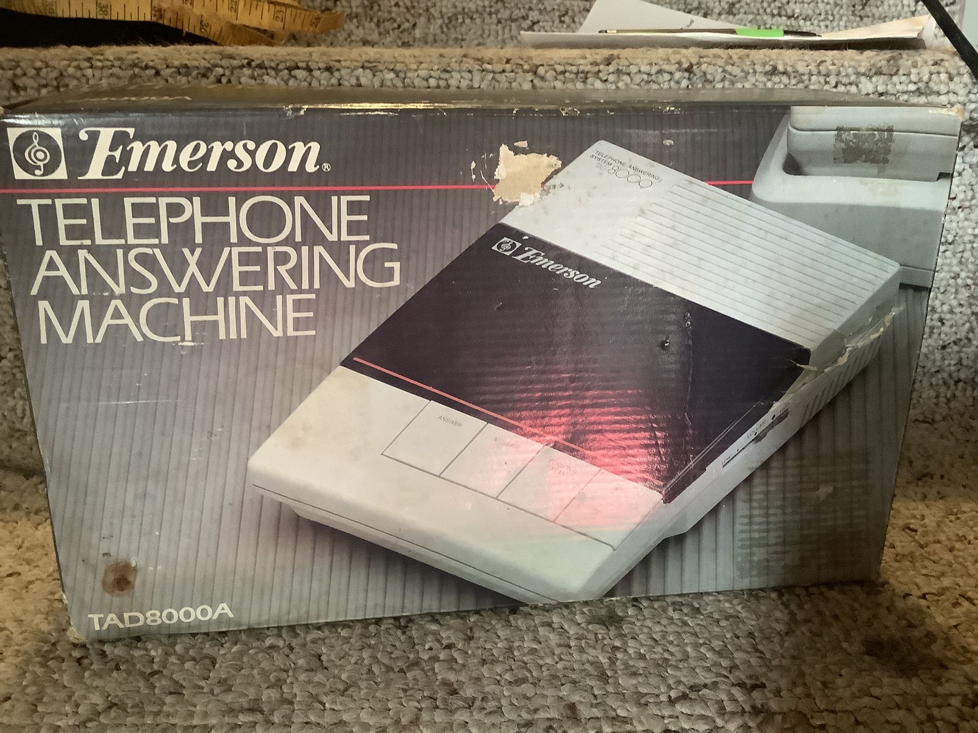New Vintage Emerson Answering Machine