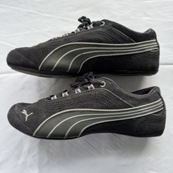 PUMA, Speedcat, GREY, Suede, Retro, Sneakers, 8.5, Women’s 