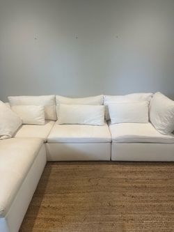 West Elm Harmony Modular 2-Piece Chaise Sectional (122”)