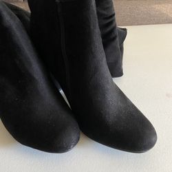 Thigh High Black Boots- Never Used- New