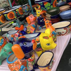 Talavera And Ceramic Pots From $3 And Up