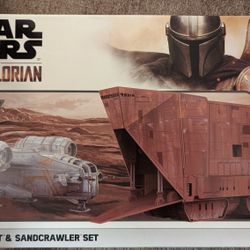 4D Cityscape Star Wars 3D Paper Model Kits (Mandalorian Sandcrawler)