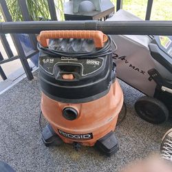 Ridgid 6.0 14 gallon shop vac