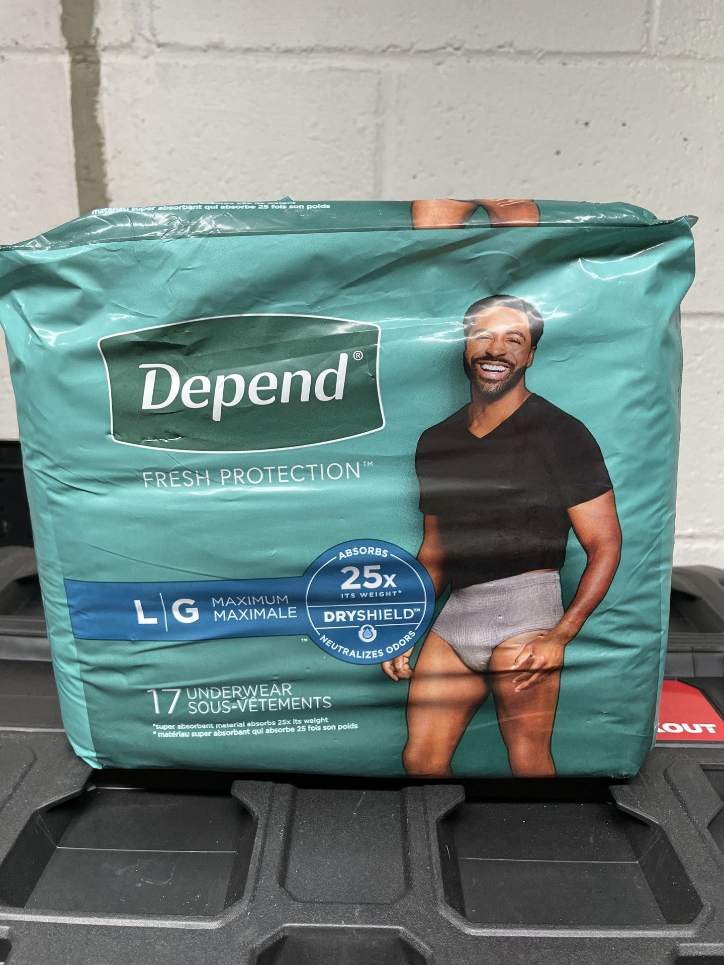 Depend Fresh Protection L/G 17 Count