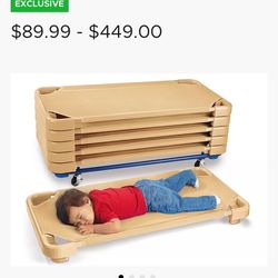 Heavy Duty Easy Stack Toddler Cot