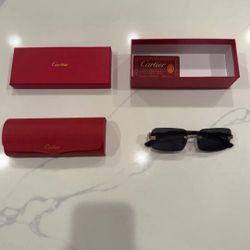 Black Cartier Glasses