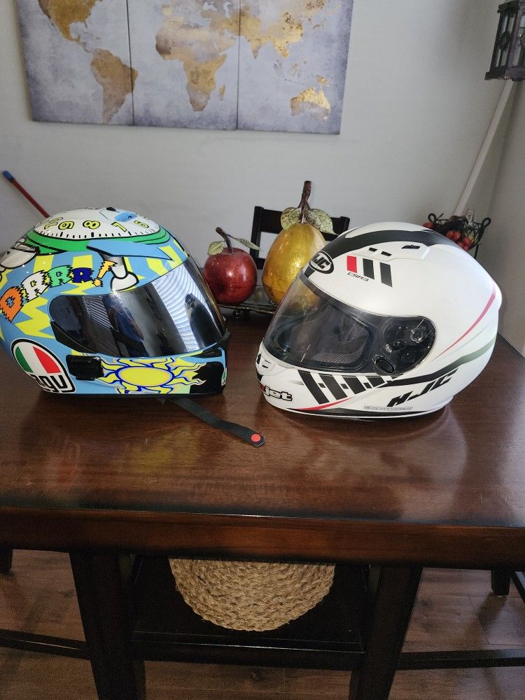 Casco Para Motociclista ,Cada Uno 150 $ Sixe Large