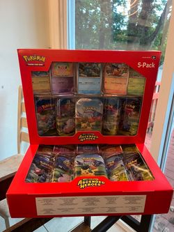 $125 Pokémon TCG Mega Evolution Ascended Heroes 5-Pack