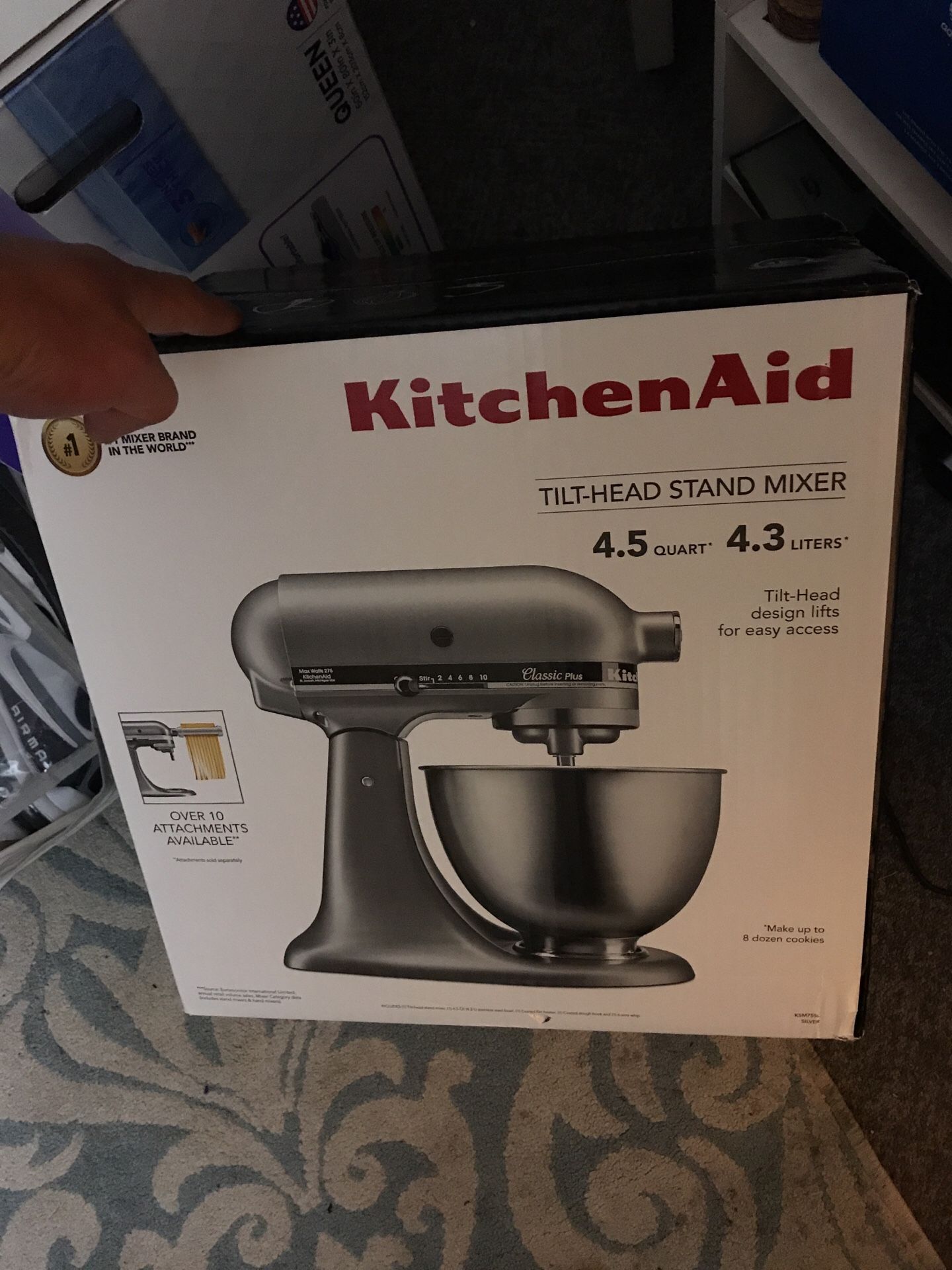 Kitchen aid tilt head mixer (classic plus)