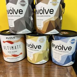 Evolve House Paint New  $17.99 Each 