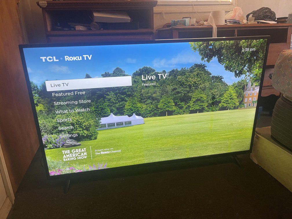 55in TCL Roku Smart TV 