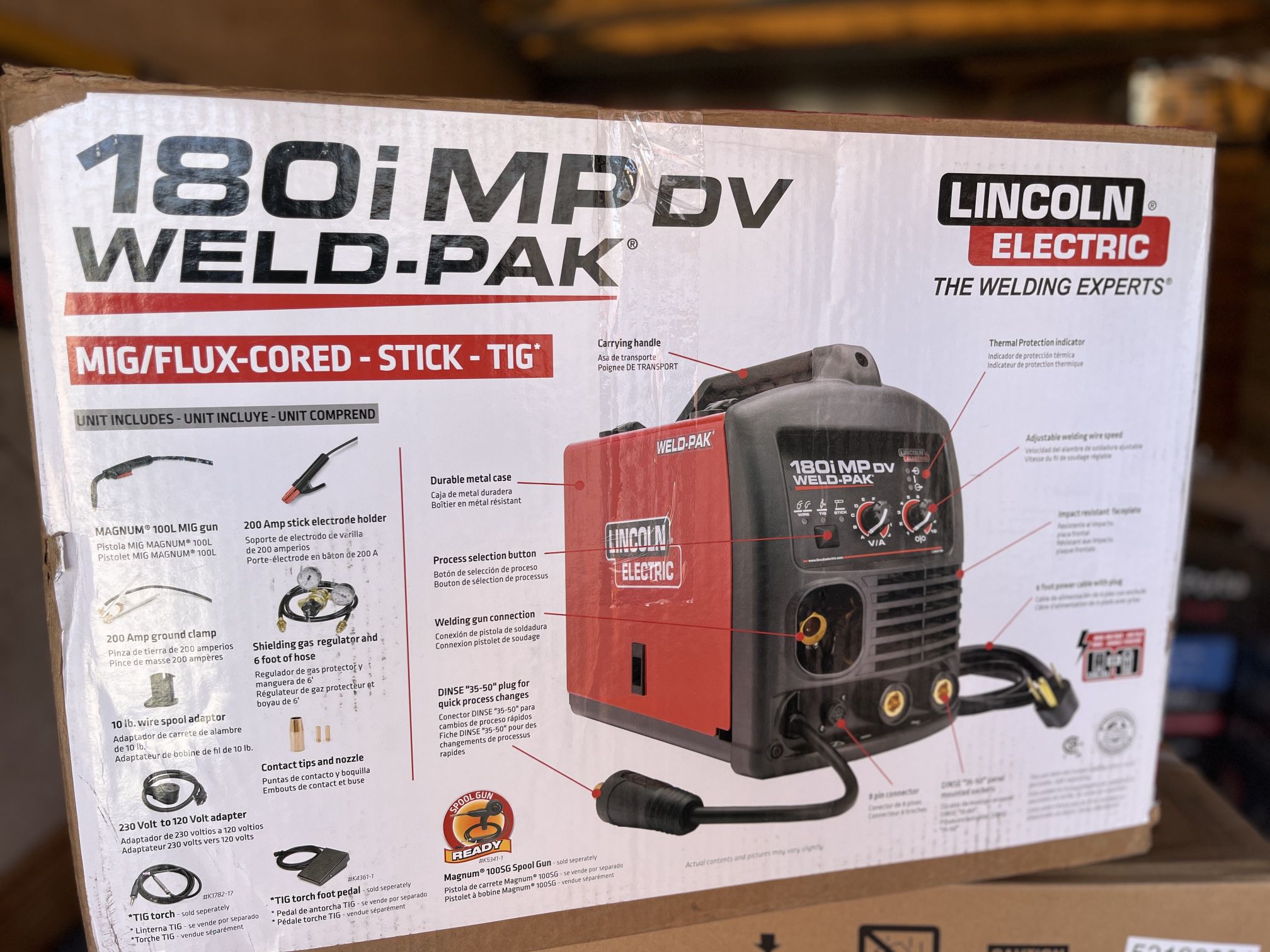 Lincoln Electric 180i MP welder