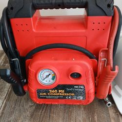 260 PSI Air Compressor, Battery Charger, And Jump