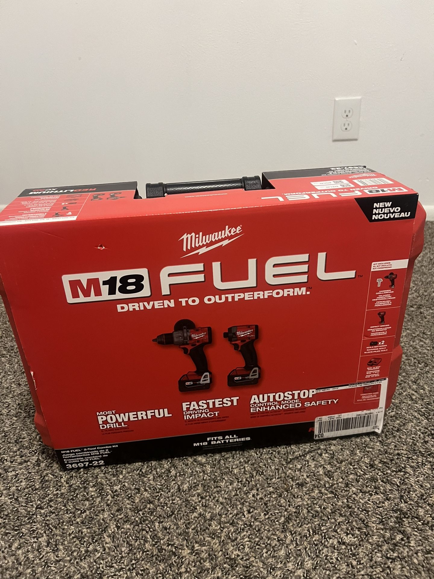 Milwawkee M18 Fuel Combo Kit