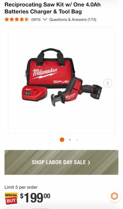 Milwaukee M12 FUEL Reciprocating Saw Kit