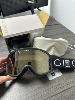 Giro Moxie Snow Goggle - Women - Black & Gold Lens - Jet Ski Winter Snowboard