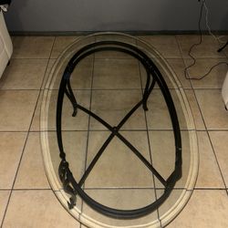 Glass Coffee Table and Side Table